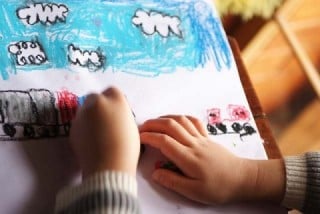 お絵かきの時間です お絵かきの時間です